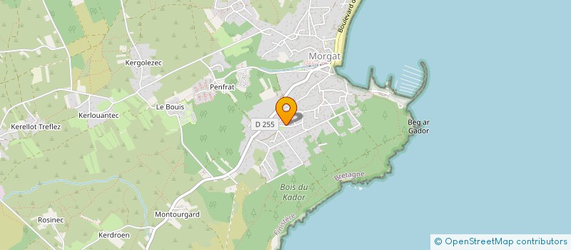 localisation de l'entreprise MONSIEUR HECTOR PAOLETTI PIANELLI à CROZON