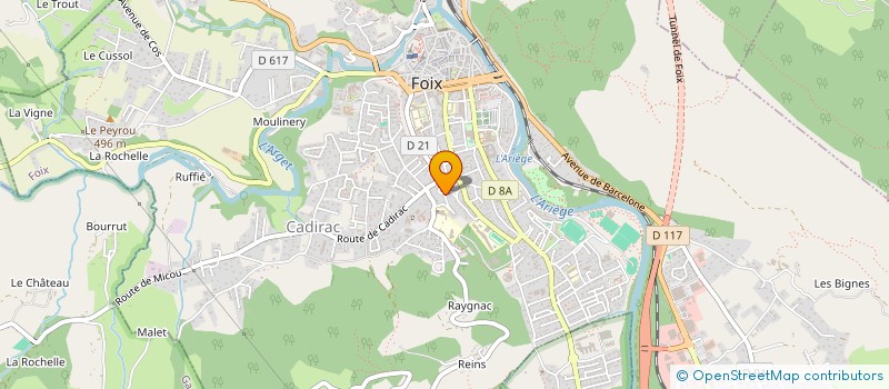 localisation de l'entreprise MONSIEUR HECTOR REIG à FOIX