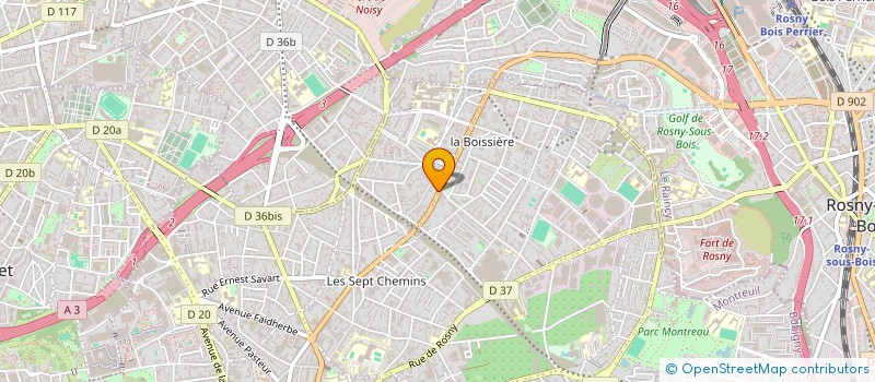 localisation de l'entreprise MONSIEUR HECTOR SALVO à MONTREUIL