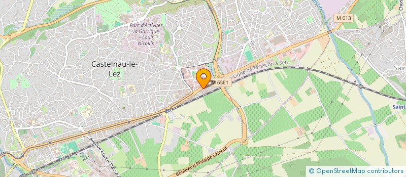 localisation de l'entreprise MONSIEUR HEDAYAT AYOUDI à CASTELNAU-LE-LEZ