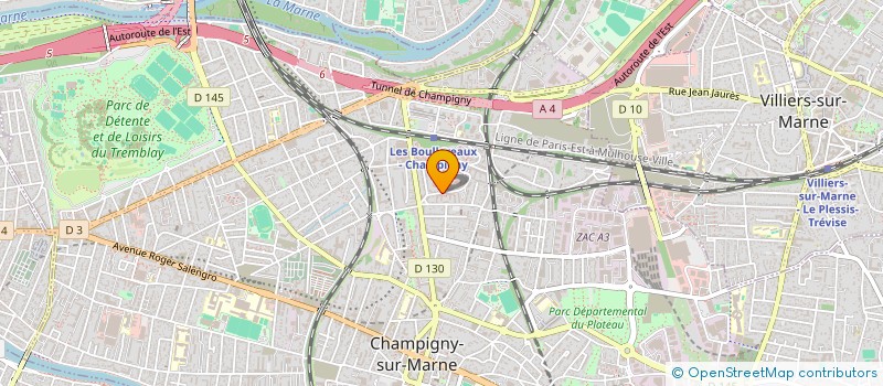 localisation de l'entreprise MONSIEUR HEDAYATULLAH CHINWARI  CHAMPIGNY-SUR-MARNE