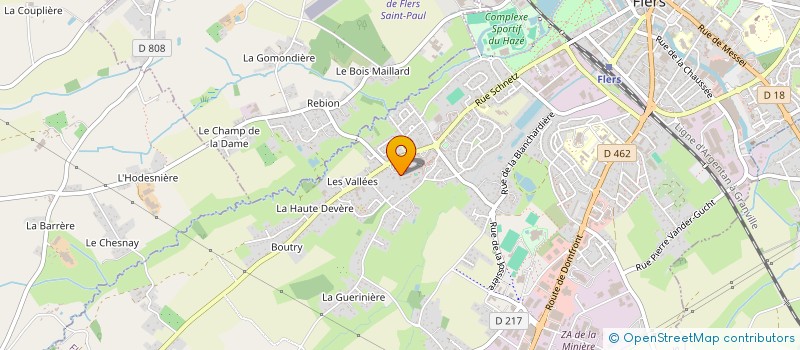 localisation de l'entreprise MONSIEUR HEDAYATULLAH KHOUGYANI à FLERS