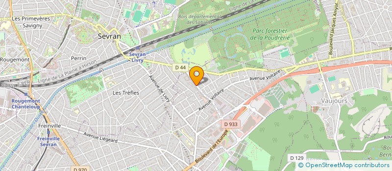 localisation de l'entreprise MONSIEUR HEDDI HADRAOUI  LIVRY-GARGAN