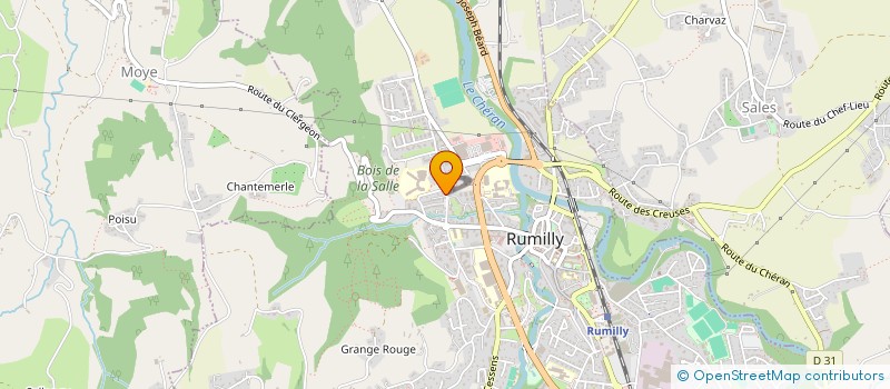 localisation de l'entreprise MONSIEUR HEDDY GASMI  RUMILLY