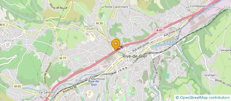 localisation de l'entreprise MONSIEUR HEDDY MARMOURI  RIVE-DE-GIER