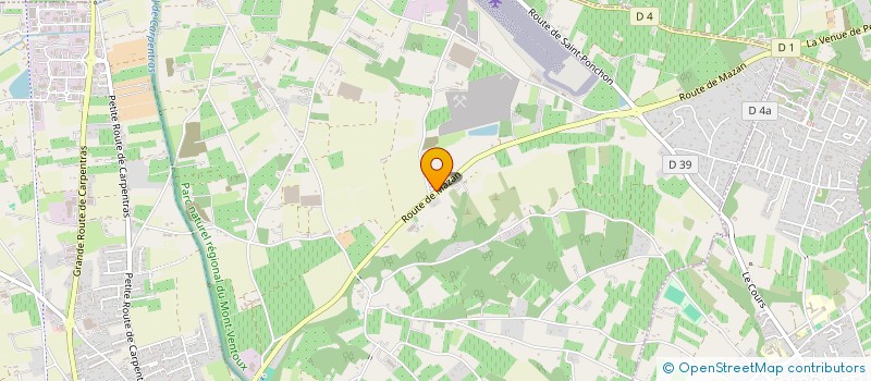 localisation de l'entreprise MONSIEUR HEDDY YACHOU  PERNES-LES-FONTAINES