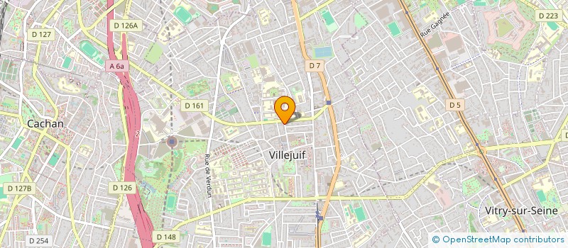 localisation de l'entreprise MONSIEUR HEDI ABBASSE  VILLEJUIF