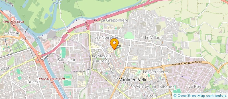 localisation de l'entreprise MONSIEUR HEDI AIT MOUHOUB  VAULX-EN-VELIN