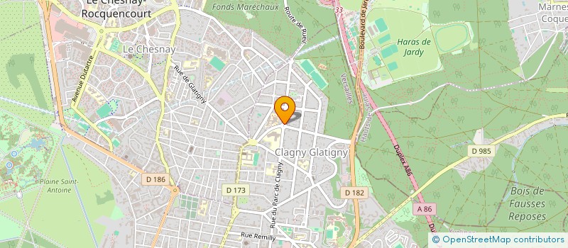 localisation de l'entreprise MONSIEUR HEDI AMIRI à VERSAILLES