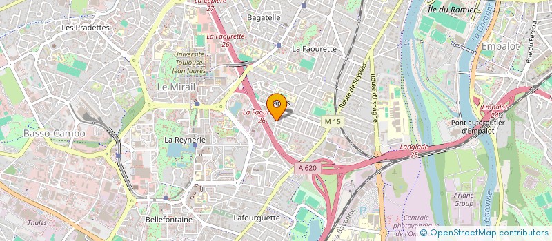 localisation de l'entreprise MONSIEUR HEDI AMRI à TOULOUSE