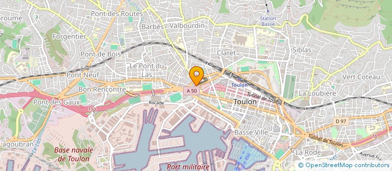 localisation de l'entreprise MONSIEUR HEDI AZIZI  LA SEYNE-SUR-MER