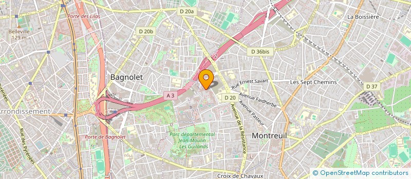 localisation de l'entreprise MONSIEUR HEDI AZZABI à MONTREUIL