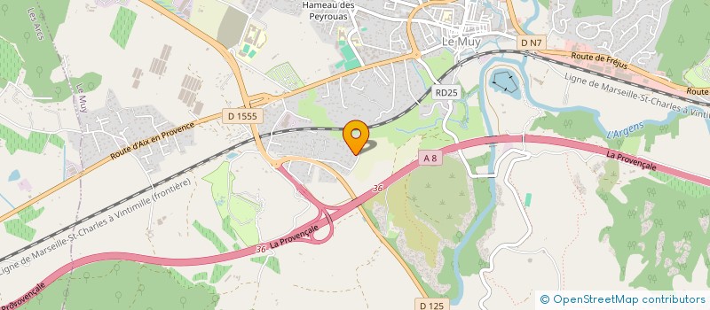 localisation de l'entreprise MONSIEUR HEDI BAHRI  LE MUY