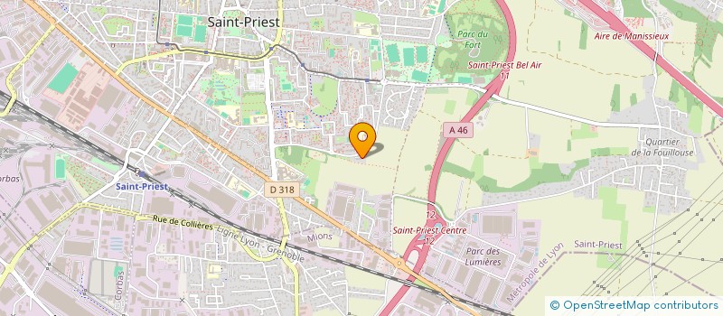 localisation de l'entreprise MONSIEUR HEDI BEN AMOR  SAINT-PRIEST