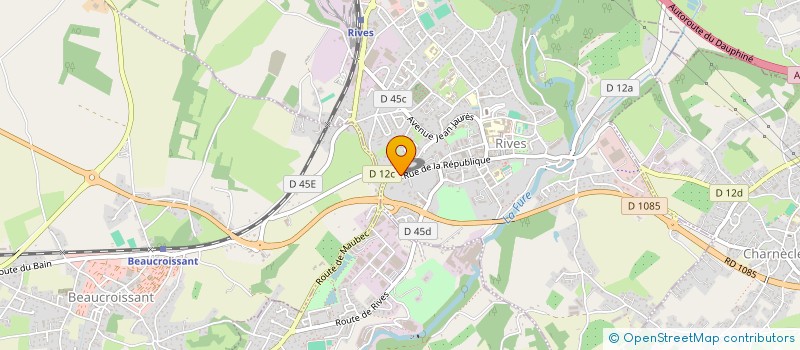 localisation de l'entreprise MONSIEUR HEDI BENBALA  RIVES