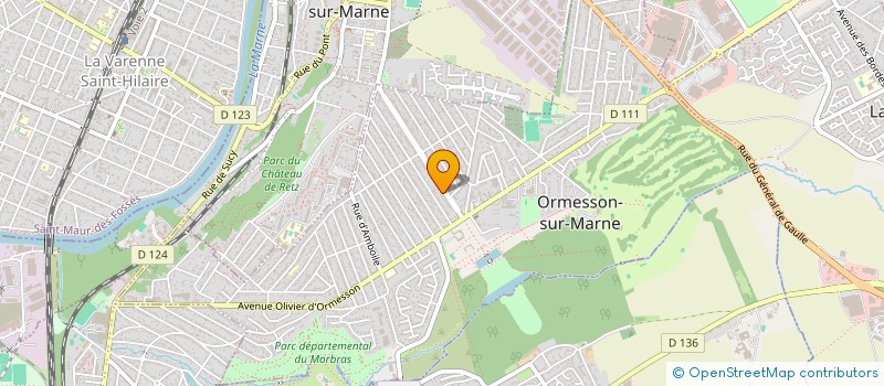 localisation de l'entreprise MONSIEUR HEDI BENKETAF à ORMESSON-SUR-MARNE