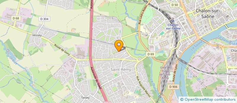 localisation de l'entreprise MONSIEUR HEDI BOUALLEGUE  SAINT-REMY