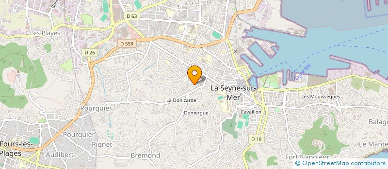 localisation de l'entreprise MONSIEUR HEDI BOUNEB à LA SEYNE-SUR-MER