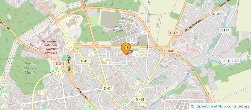 localisation de l'entreprise MONSIEUR HEDI CHAIEB à MELUN