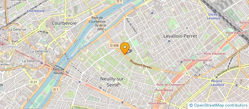 localisation de l'entreprise MONSIEUR HEDI CHAIEB à NEUILLY-SUR-SEINE