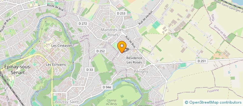 localisation de l'entreprise MONSIEUR HEDI CHAYATA  PERIGNY