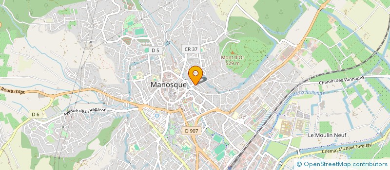 localisation de l'entreprise MONSIEUR HEDI CHOUABIA à MANOSQUE