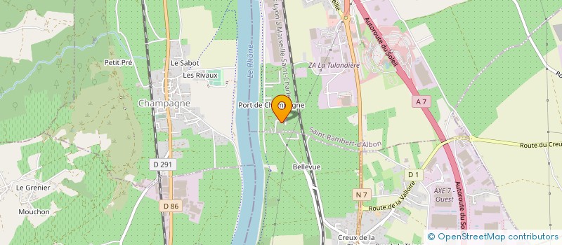 localisation de l'entreprise MONSIEUR HEDI DADI  SAINT-RAMBERT-D'ALBON