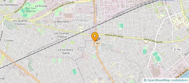 localisation de l'entreprise MONSIEUR HEDI EL MEJRI  TAVERNY