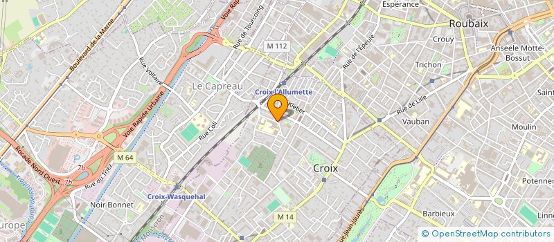localisation de l'entreprise MONSIEUR HEDI ELATI à CROIX