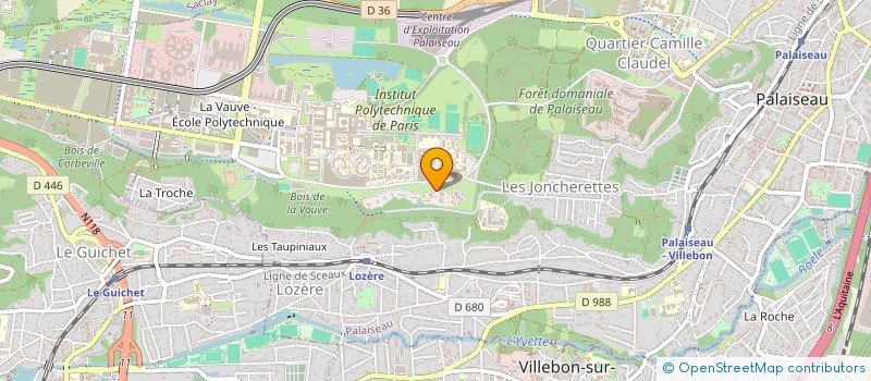 localisation de l'entreprise MONSIEUR HEDI GALLOUB  PALAISEAU