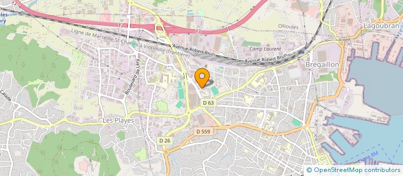 localisation de l'entreprise MONSIEUR HEDI GASSAB  LA SEYNE-SUR-MER