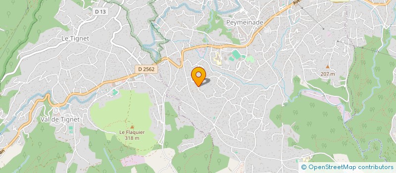 localisation de l'entreprise MONSIEUR HEDI GHALLOUSSI ALLALATAJOURI  PEYMEINADE