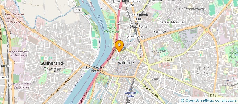 localisation de l'entreprise MONSIEUR HEDI GNIDEZE  VALENCE