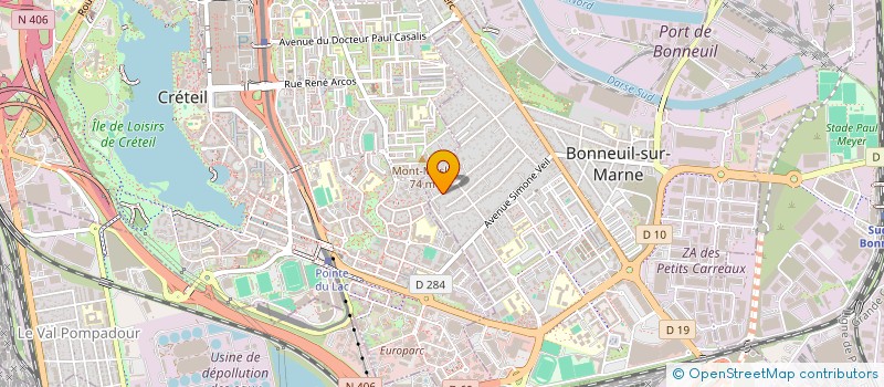 localisation de l'entreprise MONSIEUR HEDI HADDADI  BONNEUIL-SUR-MARNE