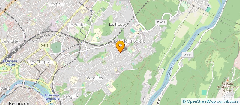 localisation de l'entreprise MONSIEUR HEDI HAMDI à BESANCON