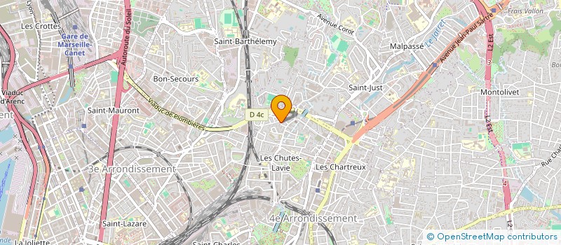 localisation de l'entreprise MONSIEUR HEDI HENDA à MARSEILLE 4EME