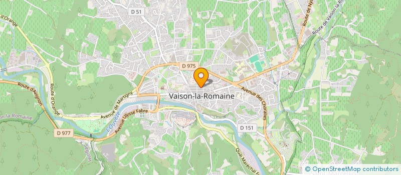 localisation de l'entreprise MONSIEUR HEDI JARBOUI  VAISON-LA-ROMAINE