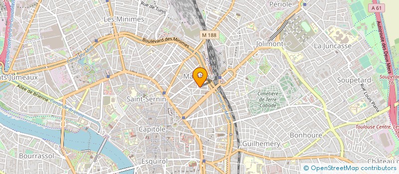 localisation de l'entreprise MONSIEUR HEDI KHEDAIJIA à TOULOUSE
