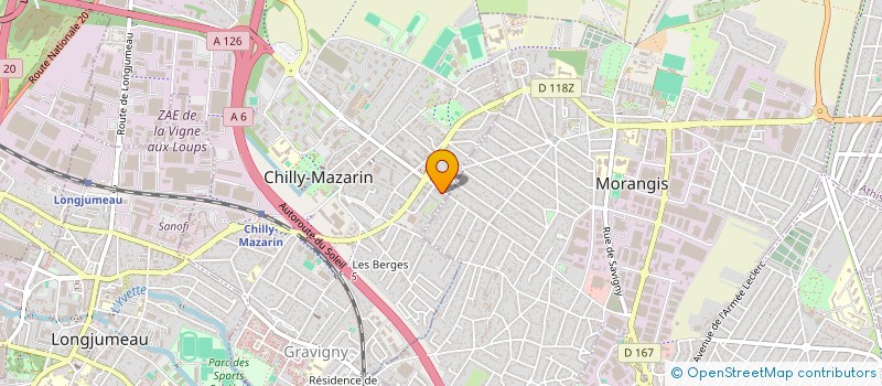 localisation de l'entreprise MONSIEUR HEDI KHEDHRI à CHILLY-MAZARIN