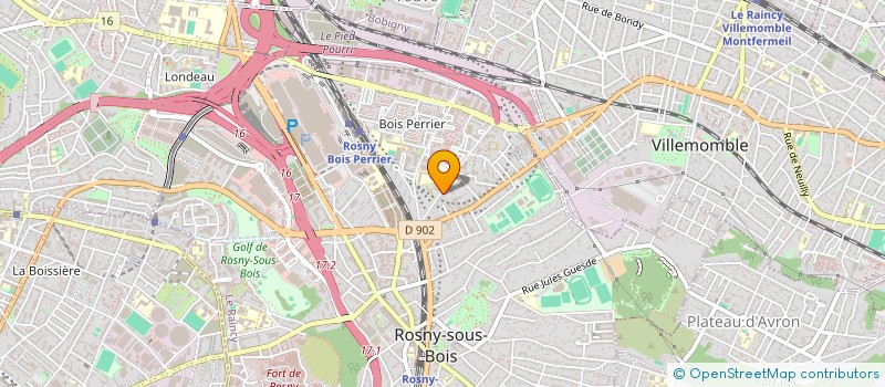 localisation de l'entreprise MONSIEUR HEDI KHORCHANI à ROSNY-SOUS-BOIS