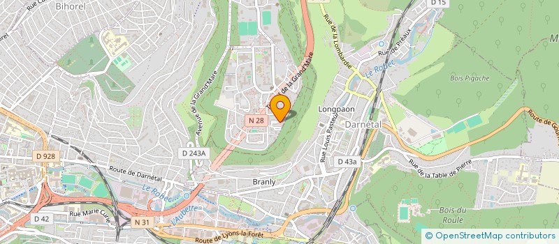 localisation de l'entreprise MONSIEUR HEDI MEJRI à ROUEN