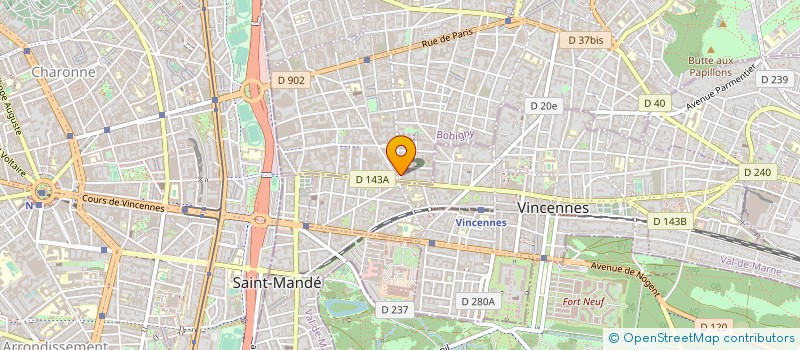localisation de l'entreprise MONSIEUR HEDI MHAYA à MONTREUIL