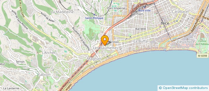localisation de l'entreprise MONSIEUR HEDI MIDOUNI à NICE