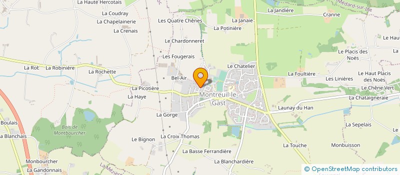 localisation de l'entreprise MONSIEUR HEDI OUERTANI à MONTREUIL-LE-GAST