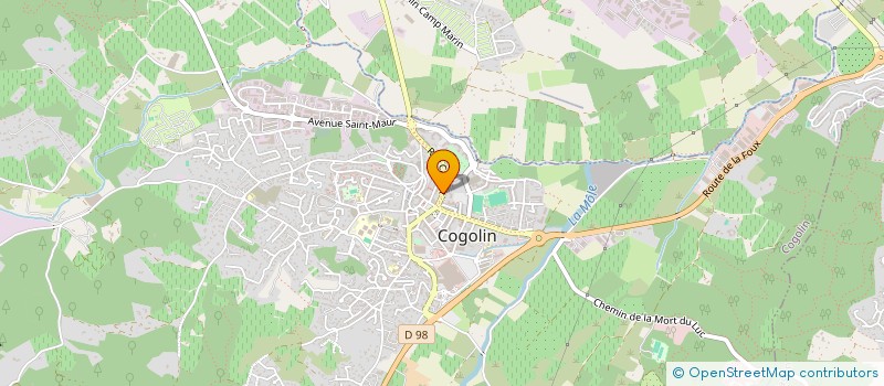localisation de l'entreprise MONSIEUR HEDI OUESLATI à COGOLIN