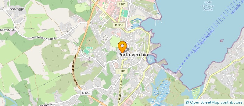 localisation de l'entreprise MONSIEUR HEDI ROUISSI à PORTO-VECCHIO