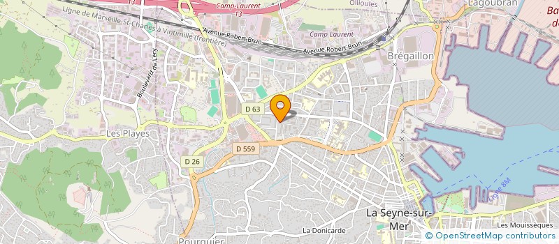 localisation de l'entreprise MONSIEUR HEDI SAFTI  LA SEYNE-SUR-MER