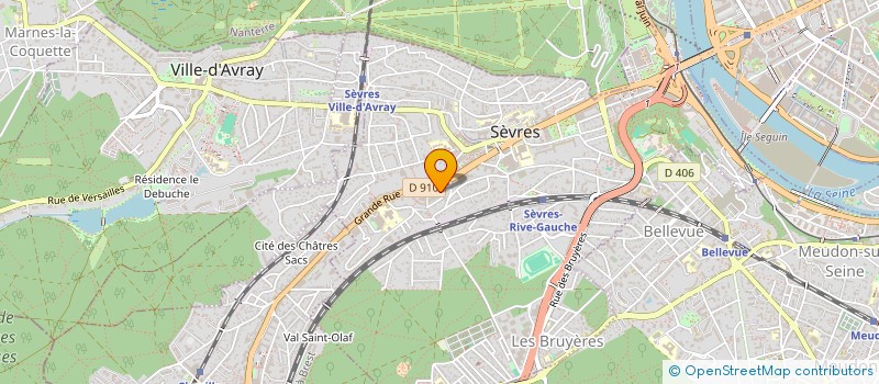 localisation de l'entreprise MONSIEUR HEDI SAUTRON à SEVRES
