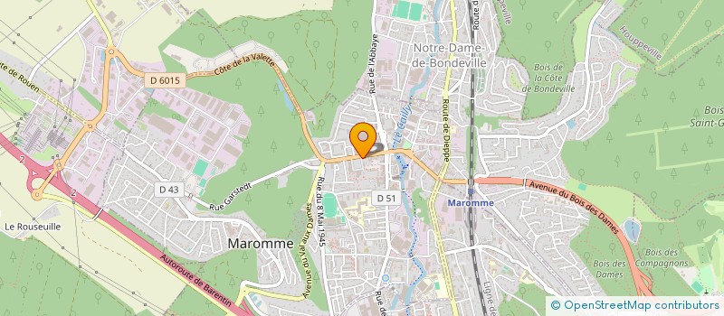 localisation de l'entreprise MONSIEUR HEDI SMADHI  MAROMME