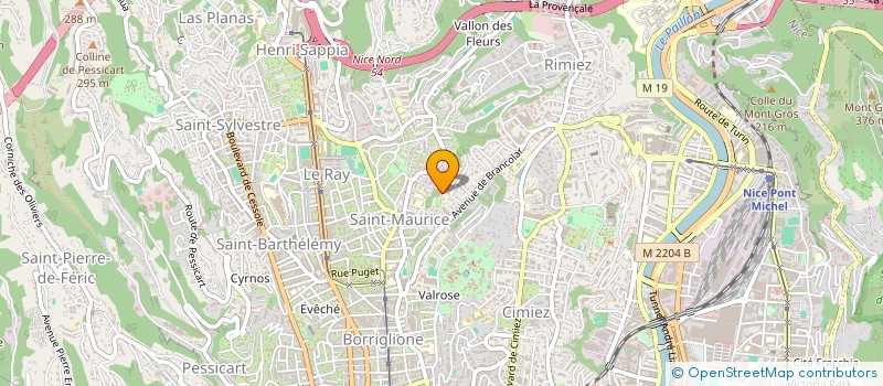 localisation de l'entreprise MONSIEUR HEDI ZARRAD à NICE